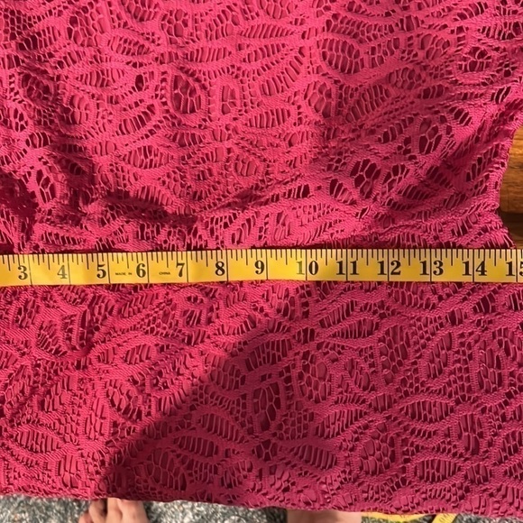 LONDON TIMES PETITES LACE DRESS WITH LINING SIZE 8P - Picture 6 of 8